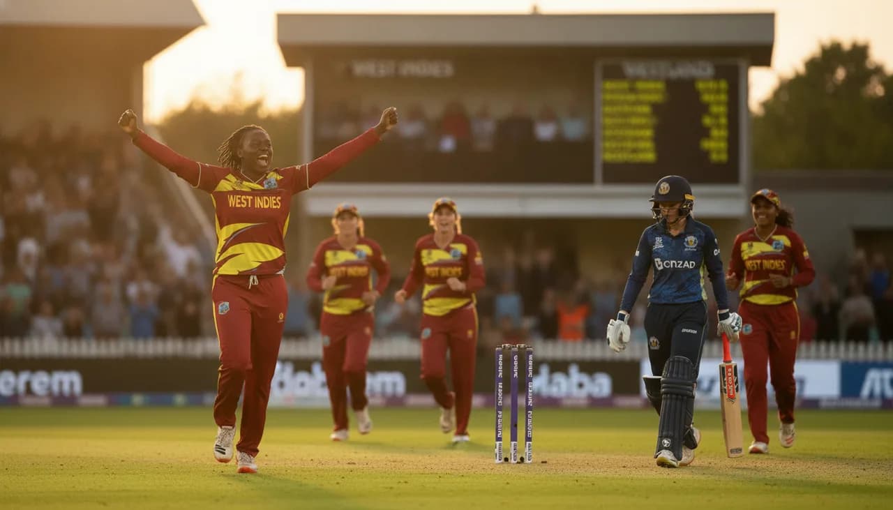 Alleyne's Three-Wicket Over Sinks Scotland at Headingley