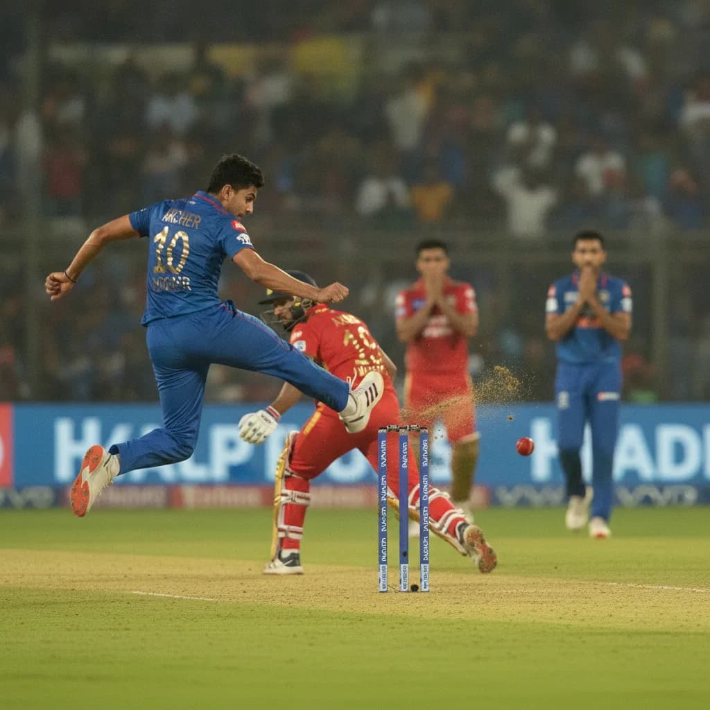 Archer's Football Flick Removes Axar as India Post 158-7
