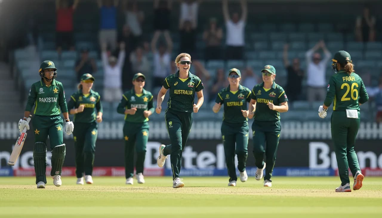 Australia Storm Into Semi-Final Contention With 113-Run Thrashing of Pakistan