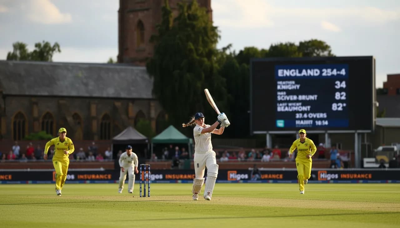 Capsey's stunning 82 creates England World Cup selection headache