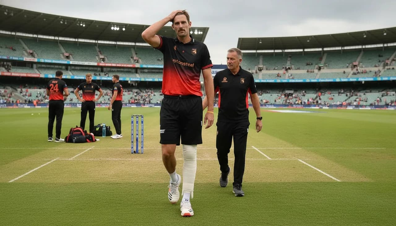 De Swardt Heads Home After Quad Injury Cuts Foxes Stay Short