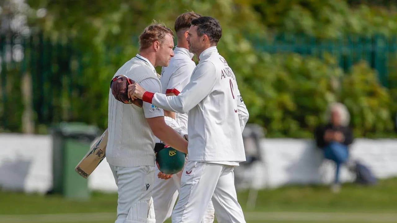 D'Oliveira and Waite Rescue Worcestershire in Southport Draw