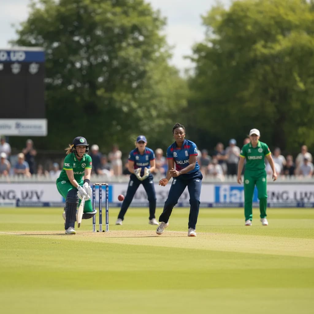 Dunkley's Stunning Run Out Leaves Ireland in Trouble at Derby