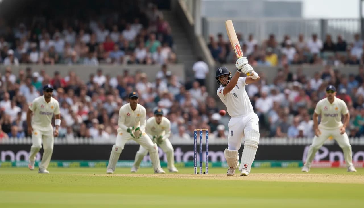 England Dominate Day One to Put Pakistan on the Back Foot