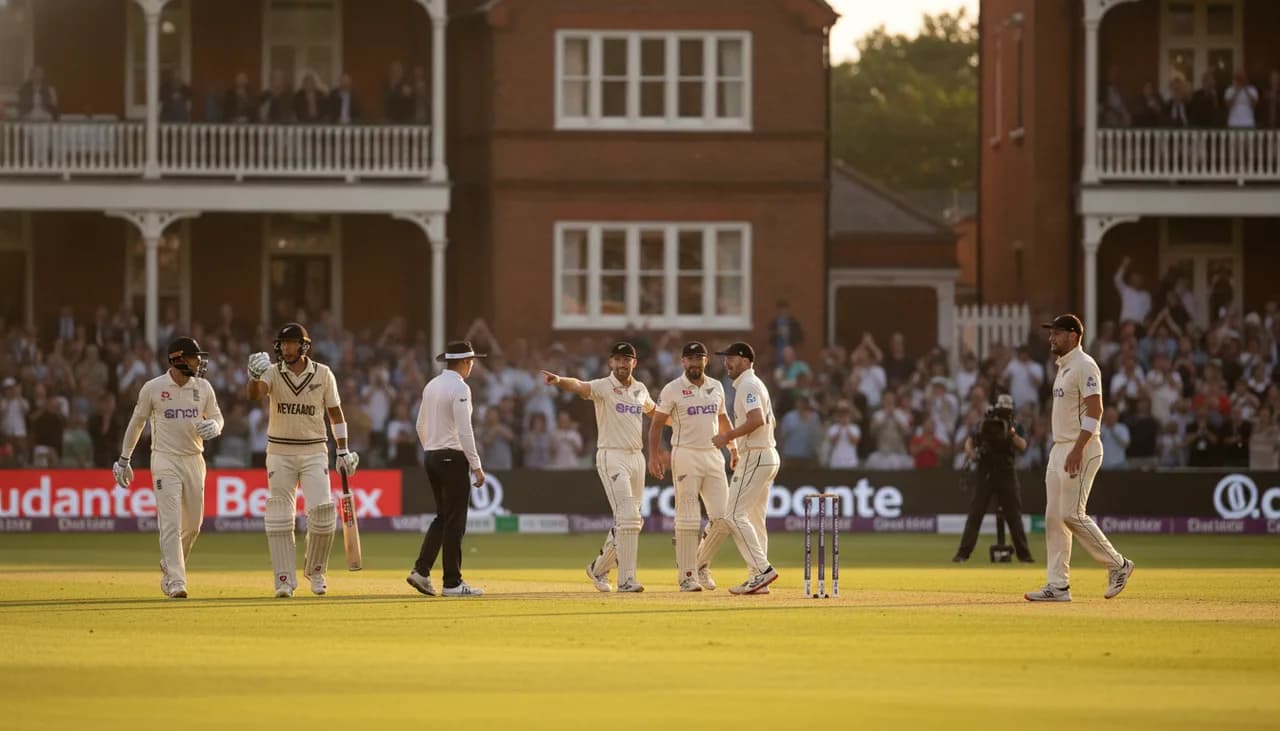 England Hang On After Historic NZ Opening Stand at Trent Bridge