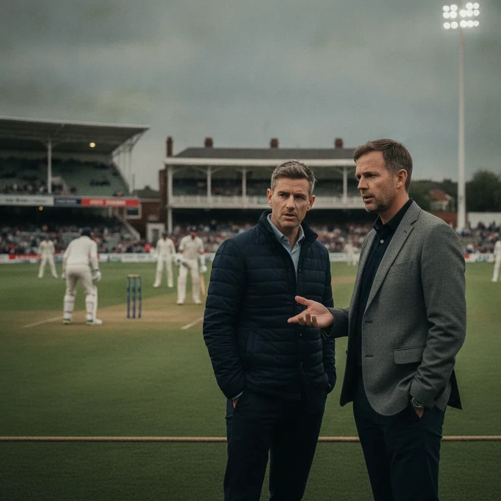 England Must Play for Draw at The Oval, Say Cook and Vaughan
