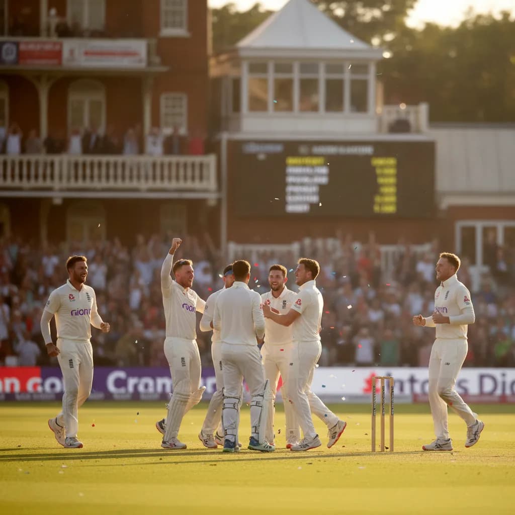England Seal ODI Series With Record-Breaking Lord's Total