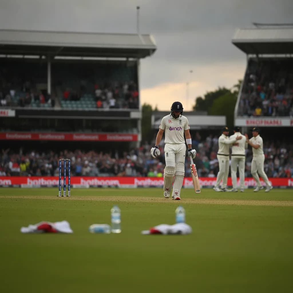 England Stare Down Barrel After Chaotic Day Two at The Oval