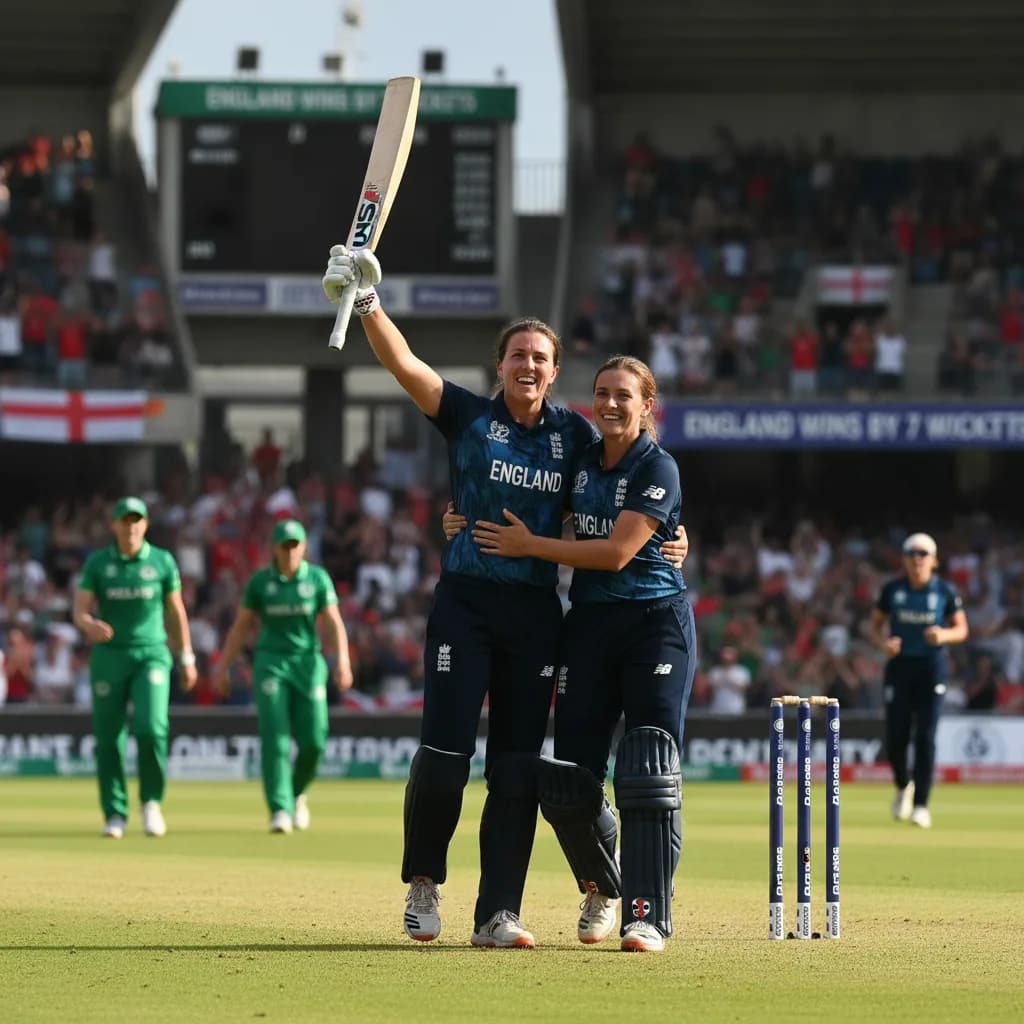England Women Smash Record Chase to Crush Ireland in ODI Opener