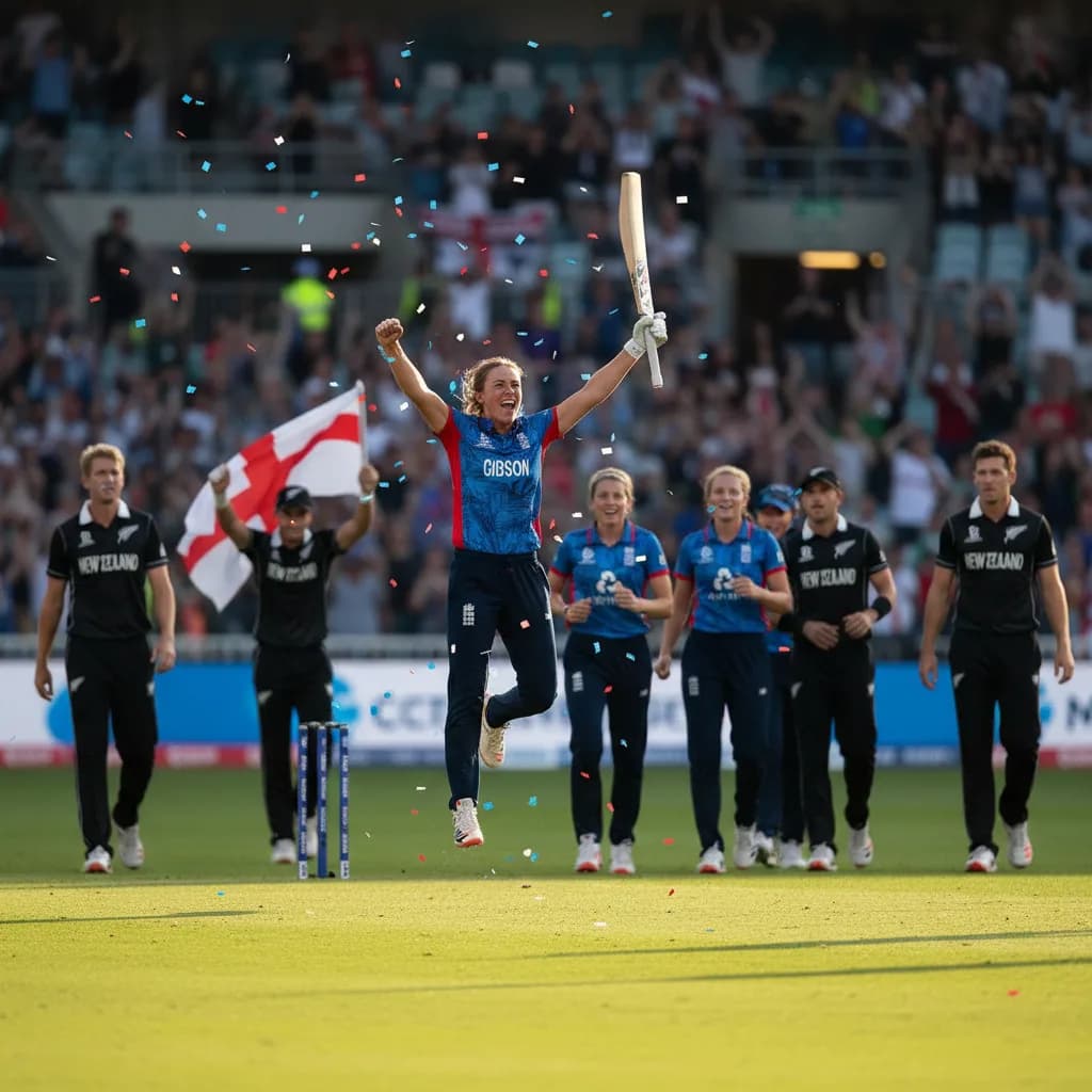 Gibson Stars as England Clinch T20 Series Against New Zealand