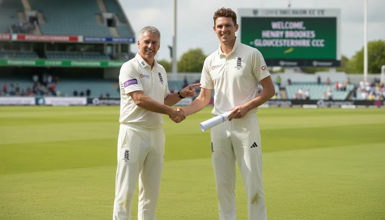 Gloucestershire Land Henry Brookes on Three-Year Deal