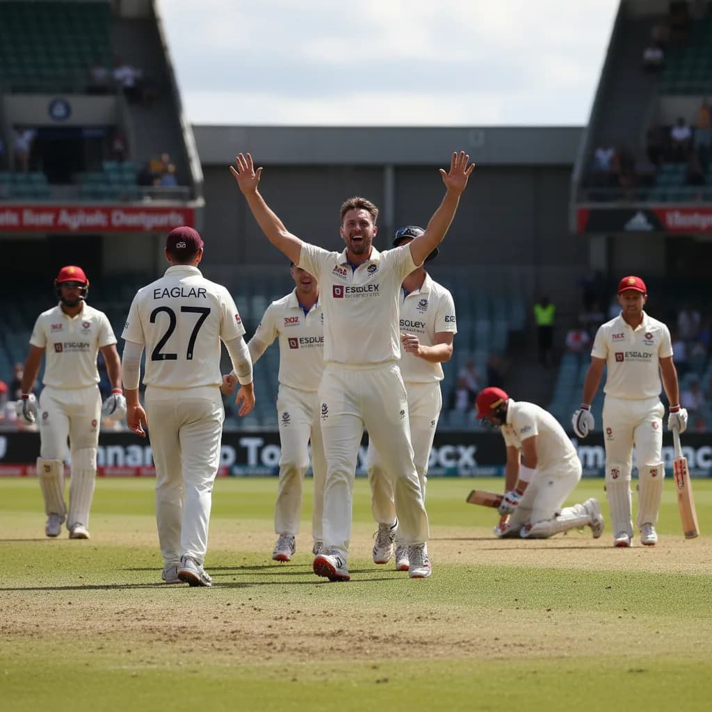 Hampshire's promising start unravels as Essex seize control