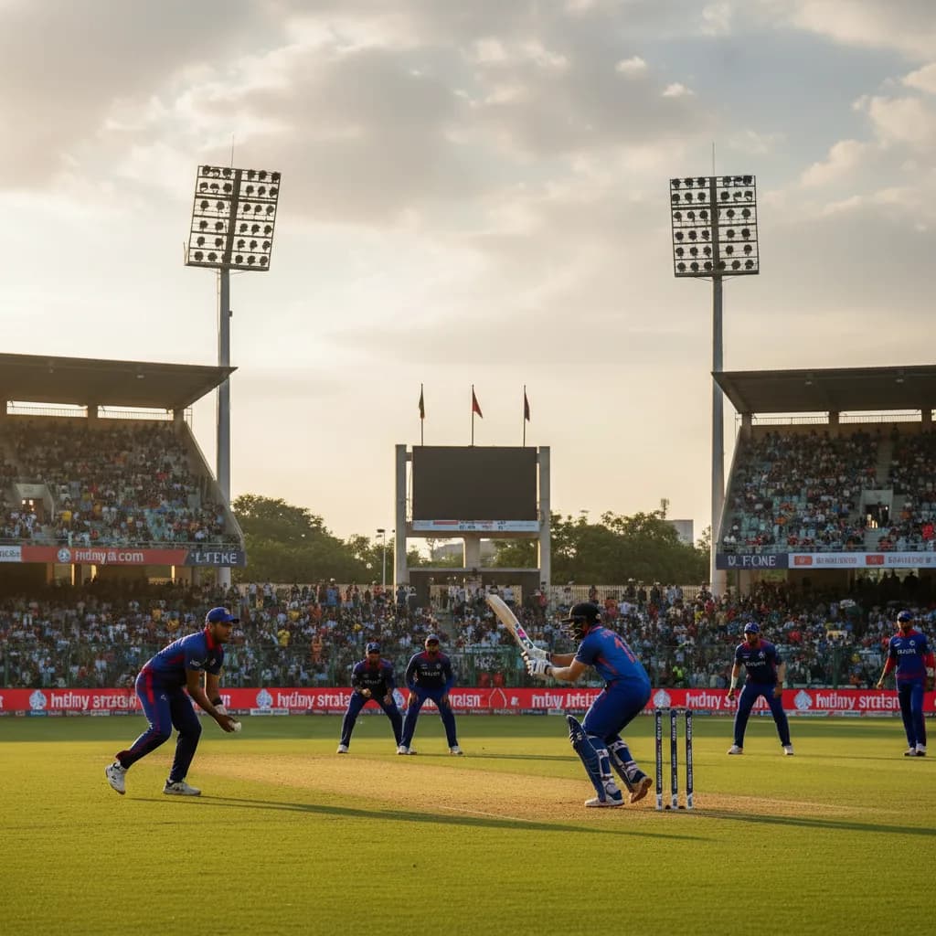 India Begin Historic Afghanistan Test with Steady Start