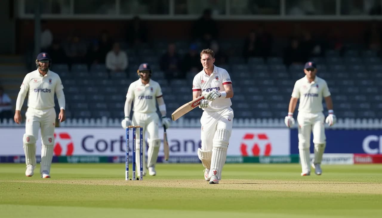 Jennings Anchors Lancashire as 17 Wickets Tumble at Bristol