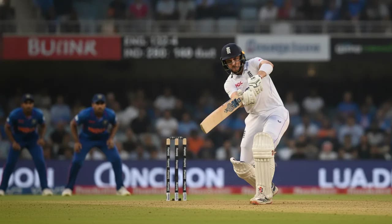Jones Fights Back With Fifty But England Trail India by 148