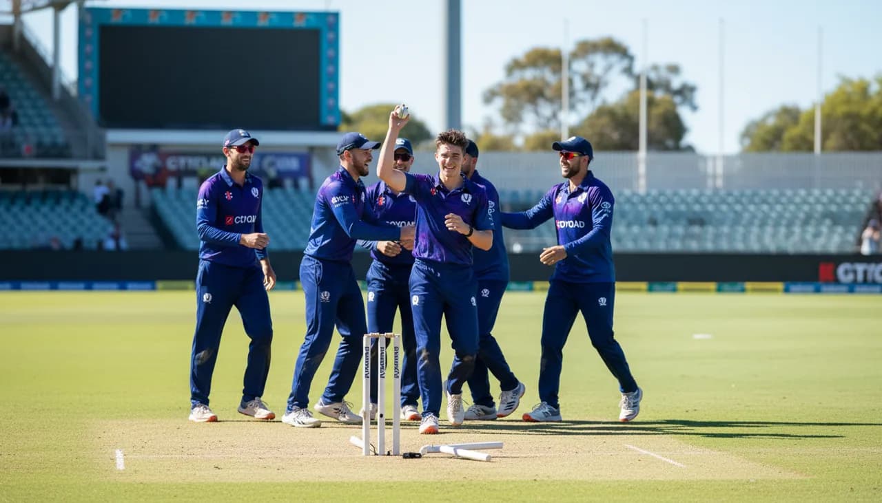 Jones' Four-Wicket Haul Seals Scotland Series Victory