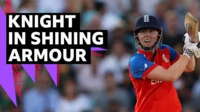 Knight's Masterclass Half-Century Rescues England in T20 World Cup Semi-Final