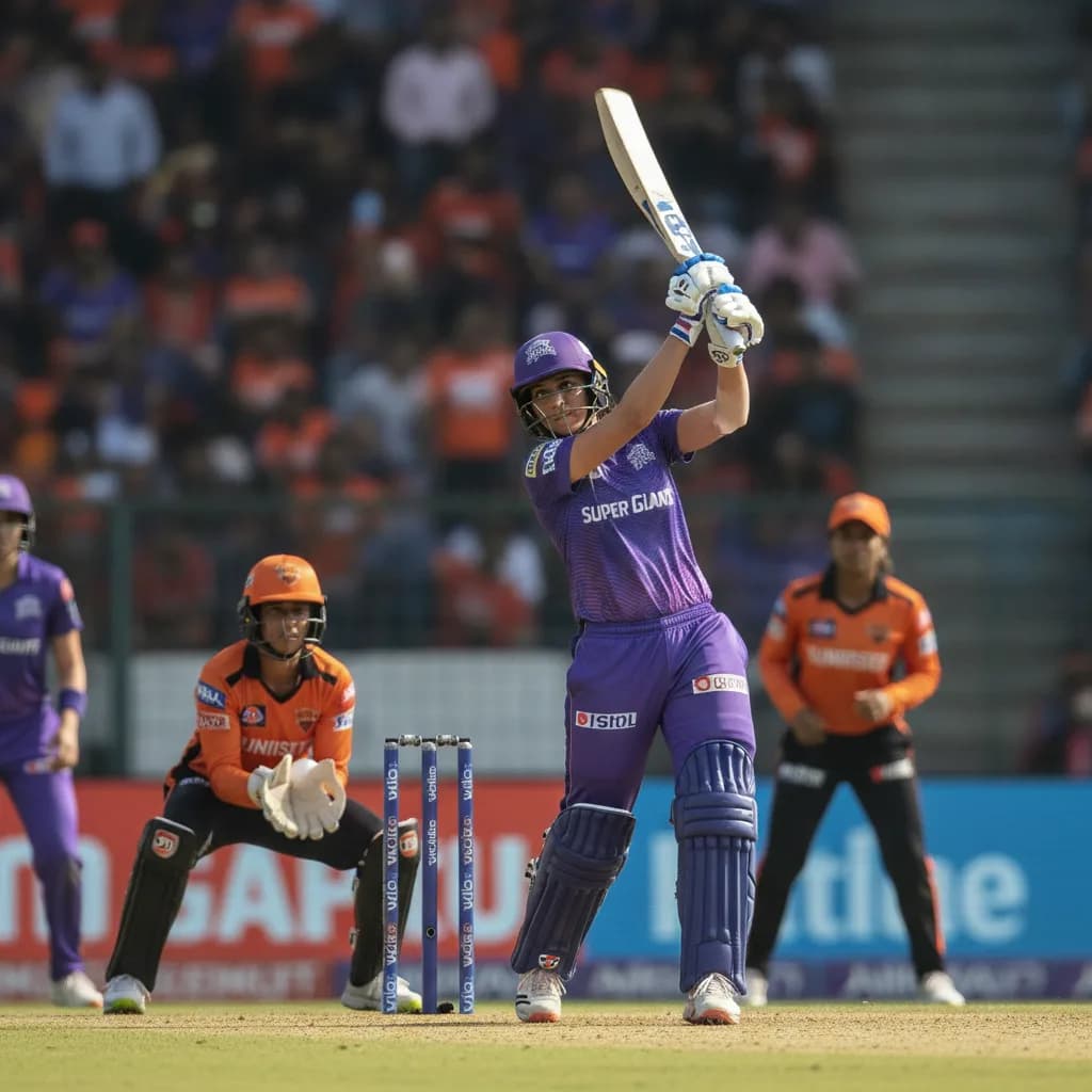 Mandhana's 88 Off 50 Balls Fires Super Giants Past Sunrisers