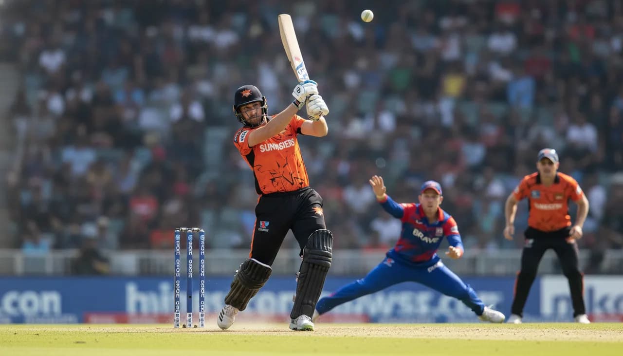 Marsh Blitz Powers Sunrisers to Narrow Win Over Brave