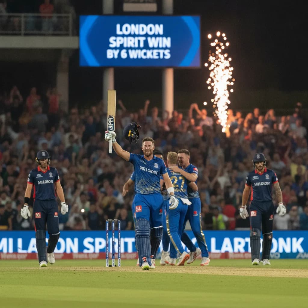 Pretorius Powers London Spirit to Derby Win Over MI London