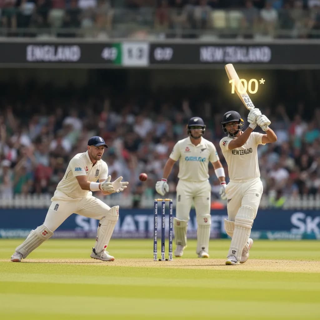 Rew Drops and Nicholls Ton Leave England Staring Down the Barrel