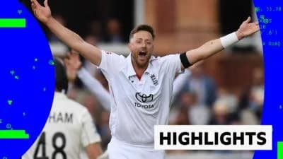 Robinson's Four-Wicket Haul Puts England in Control at Lord's