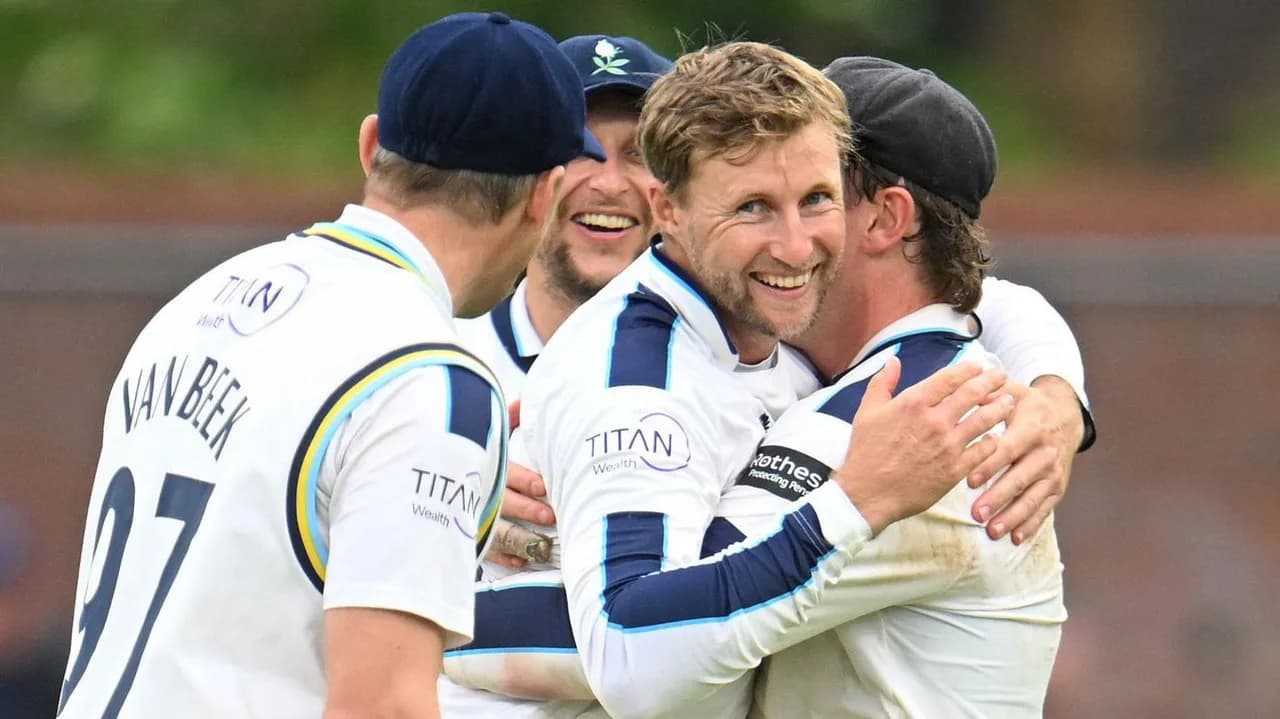 Root's Spin Magic Delivers Stunning Yorkshire Win at Taunton