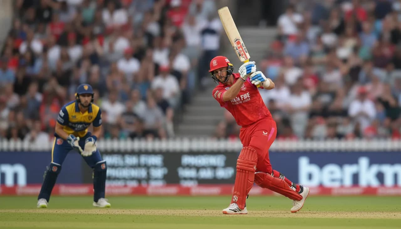 Root's Unbeaten 58 Fires Welsh Fire Past Phoenix at Edgbaston
