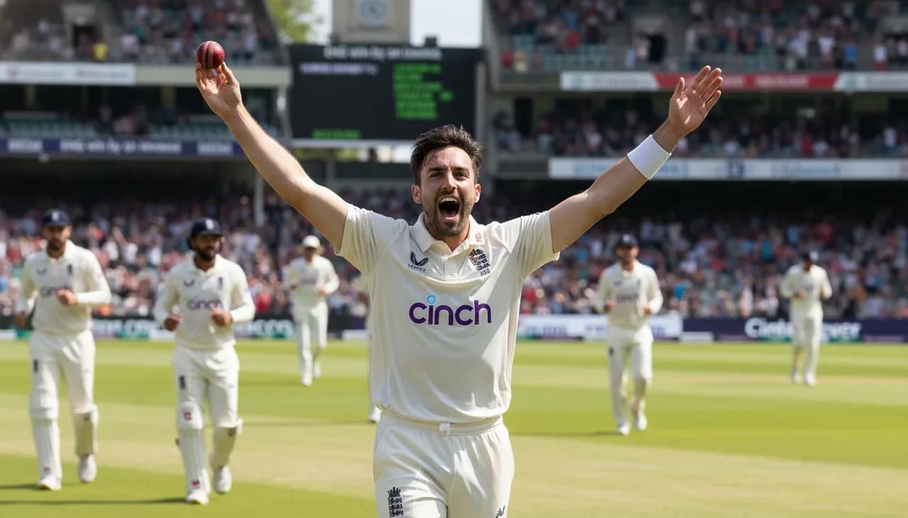 Sanderson's Seven Demolishes Worcestershire for Innings Victory