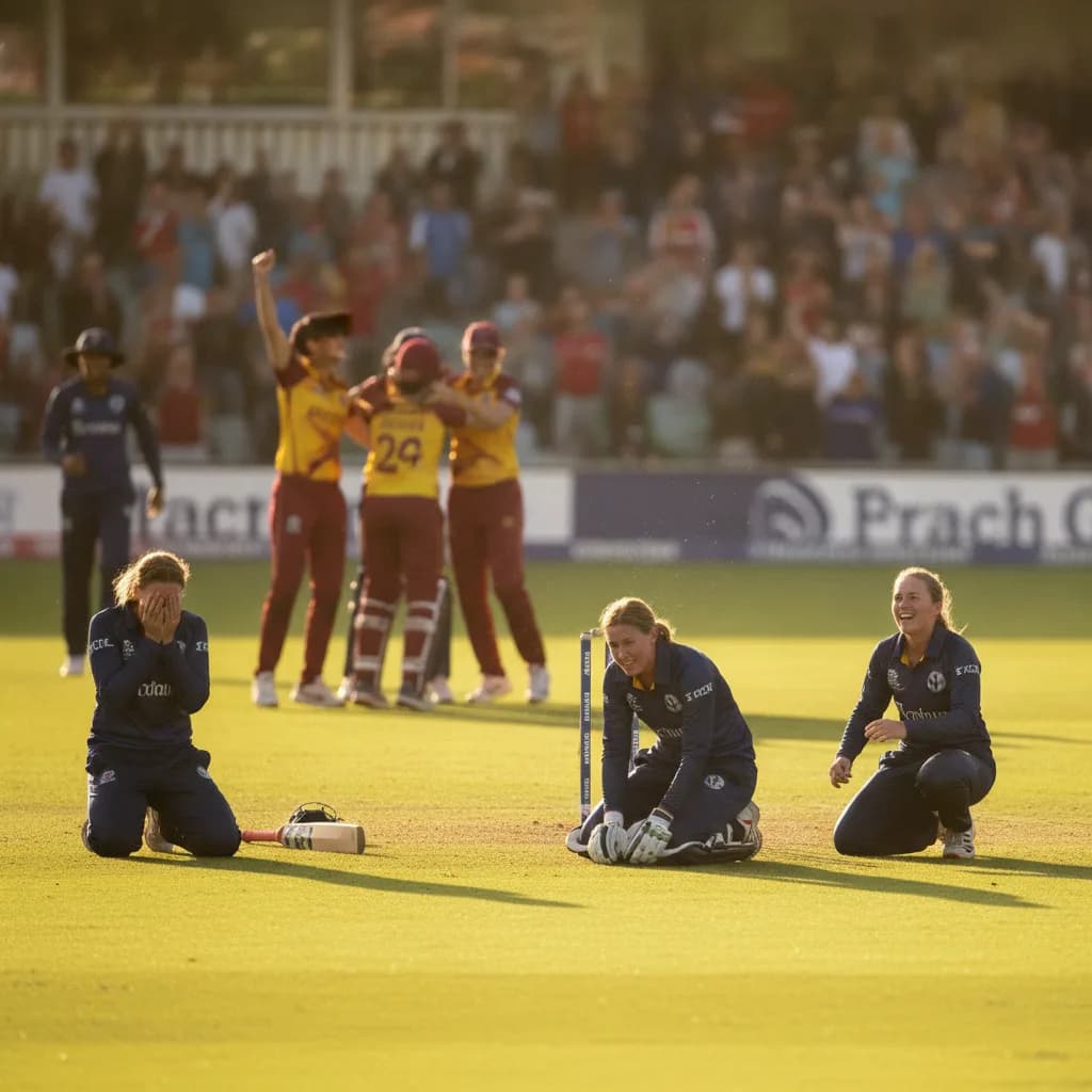 Scotland Fall Agonisingly Short Against West Indies at Headingley