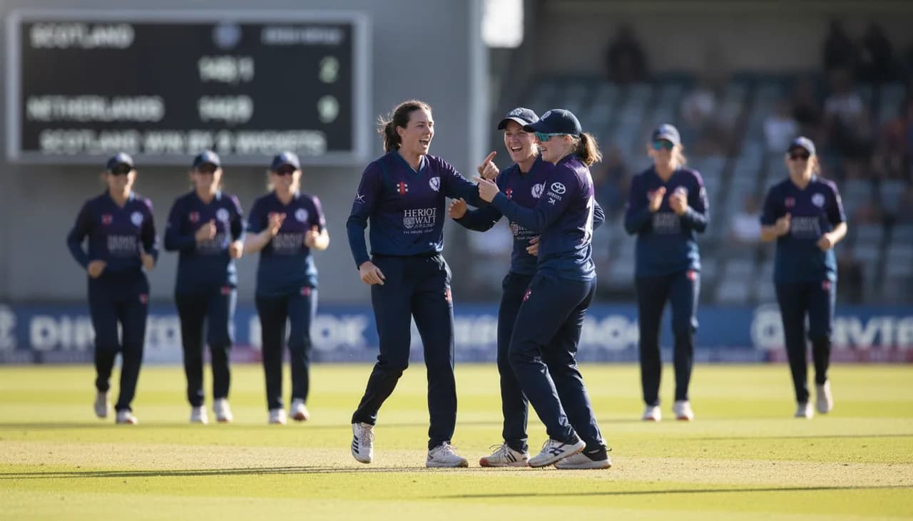 Scotland Level Series With Dominant Nine-Wicket Win Over Netherlands