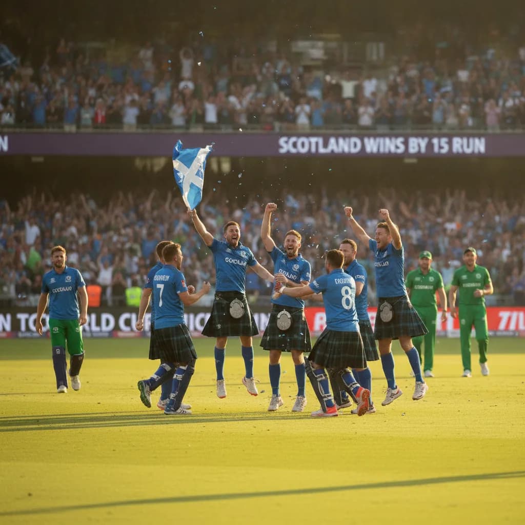 Scotland's Historic T20 World Cup Victory Over Ireland