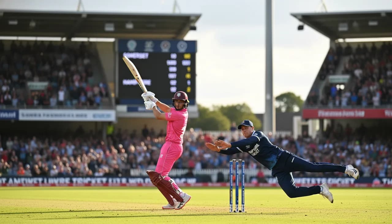 Somerset Begin Title Defence With Commanding Hampshire Victory