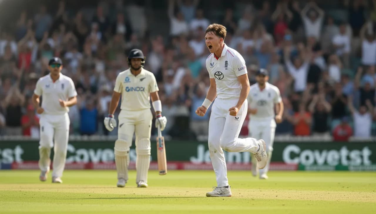 Sonny Baker Marks His Test Arrival With Crucial Oval Breakthrough