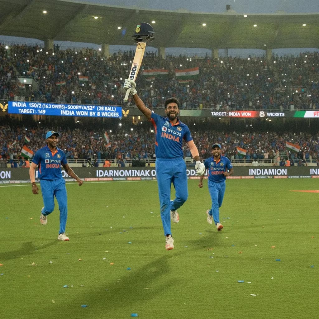 Sooryavanshi Fifty Fires India to Series-Opening T20 Win