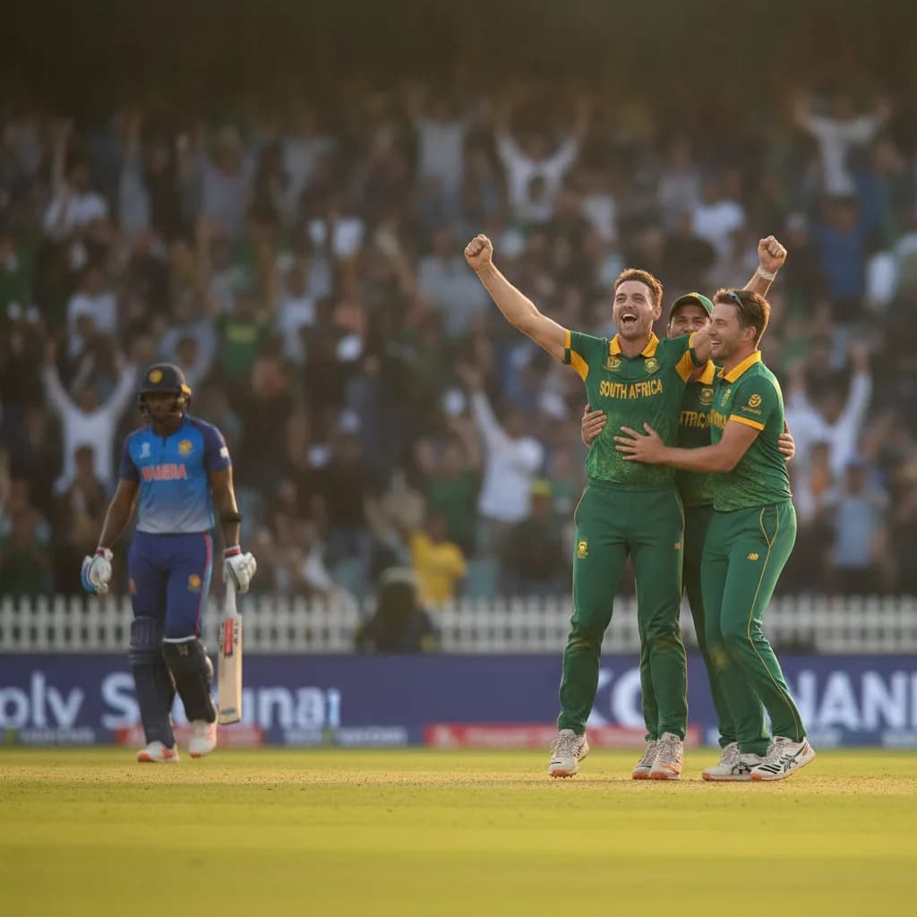 South Africa Sweep Namibia 3-0 With Dominant Nine-Wicket Win