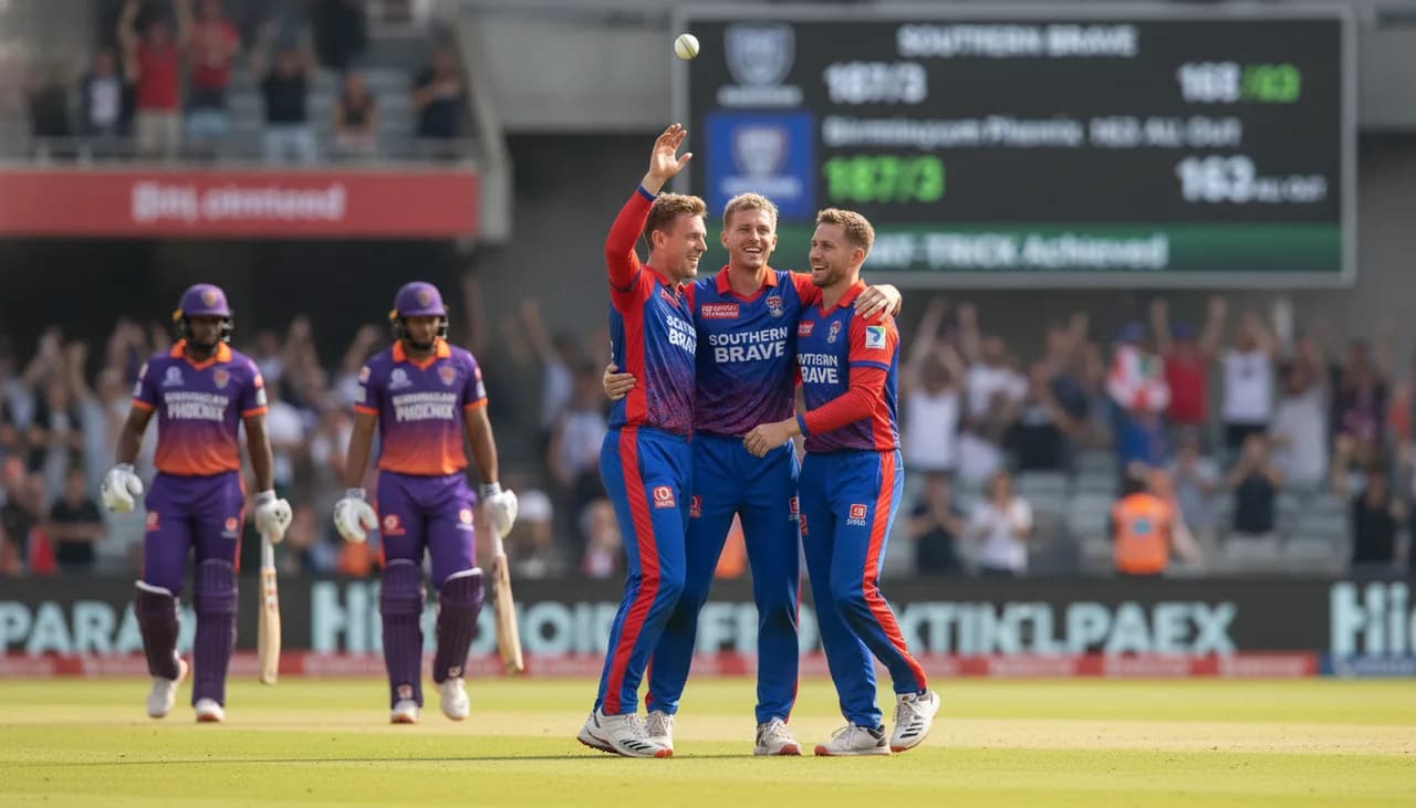 Southern Brave's Team Hat-Trick Sinks Birmingham Phoenix