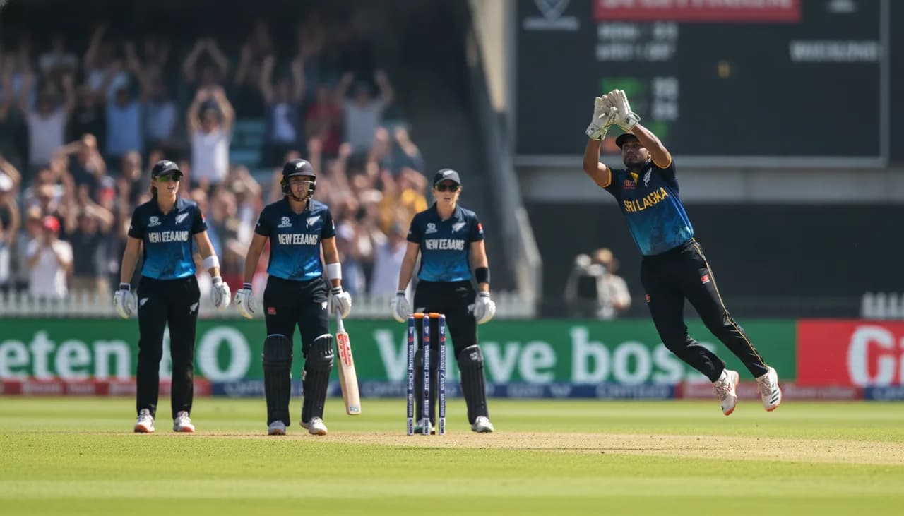 Sri Lanka Stun New Zealand to Leave White Ferns on the Brink
