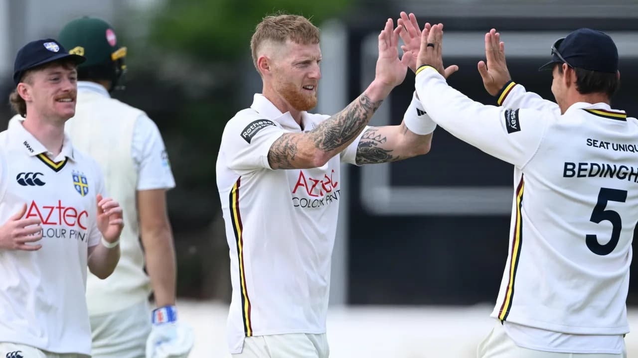 Stokes Makes Perfect Return With Two Wickets in Durham Victory