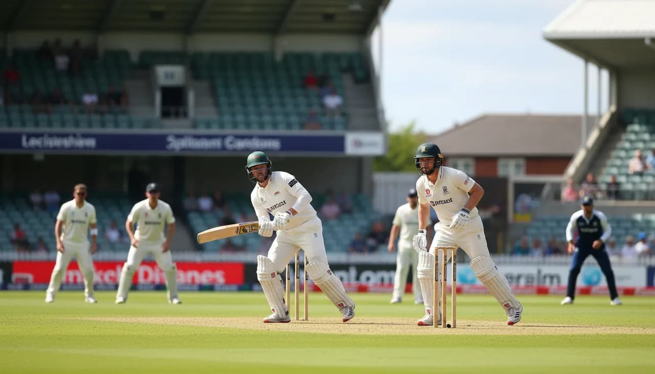 Tattersall and Holland steady Leicestershire in Cardiff clash