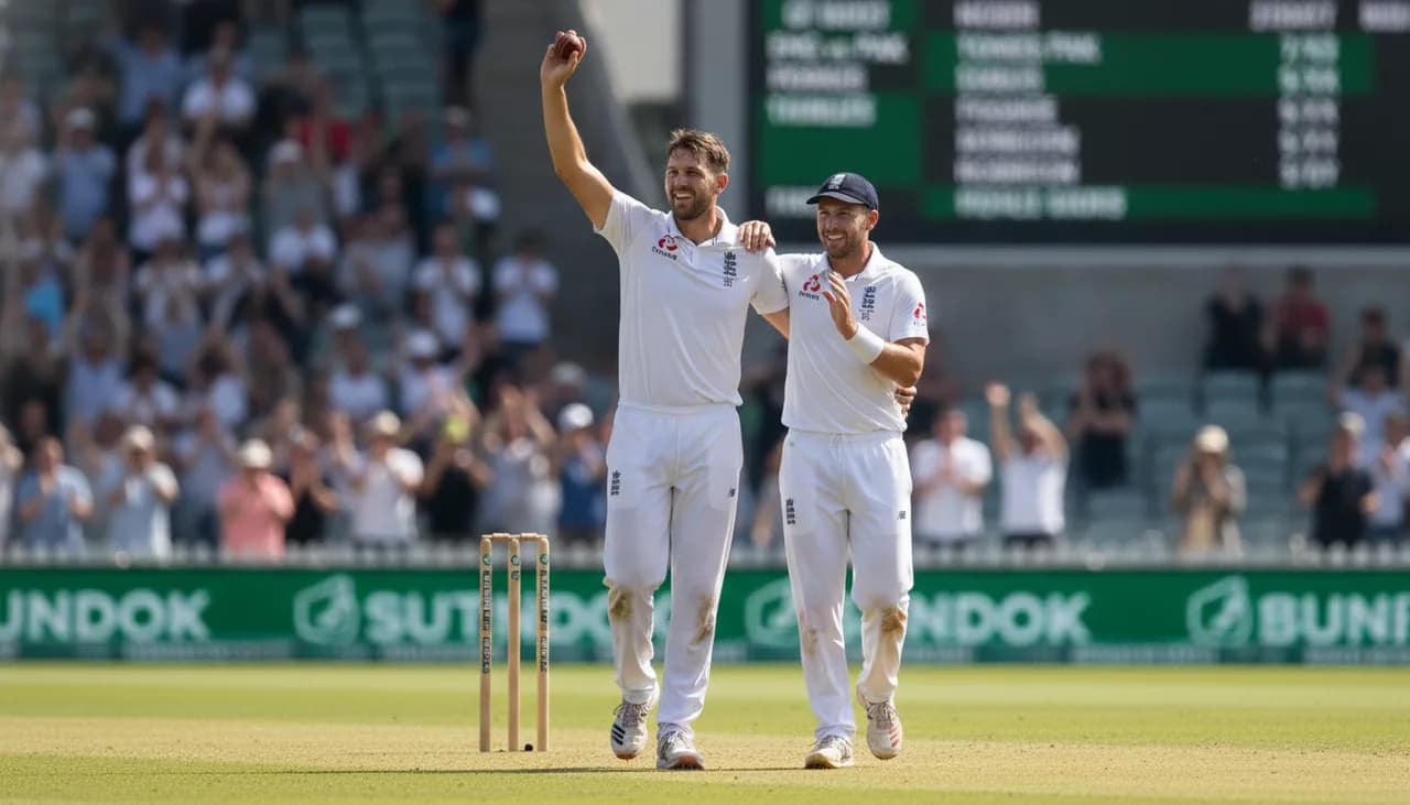 Tongue and Robinson Demolish Pakistan With Five-Fors Each