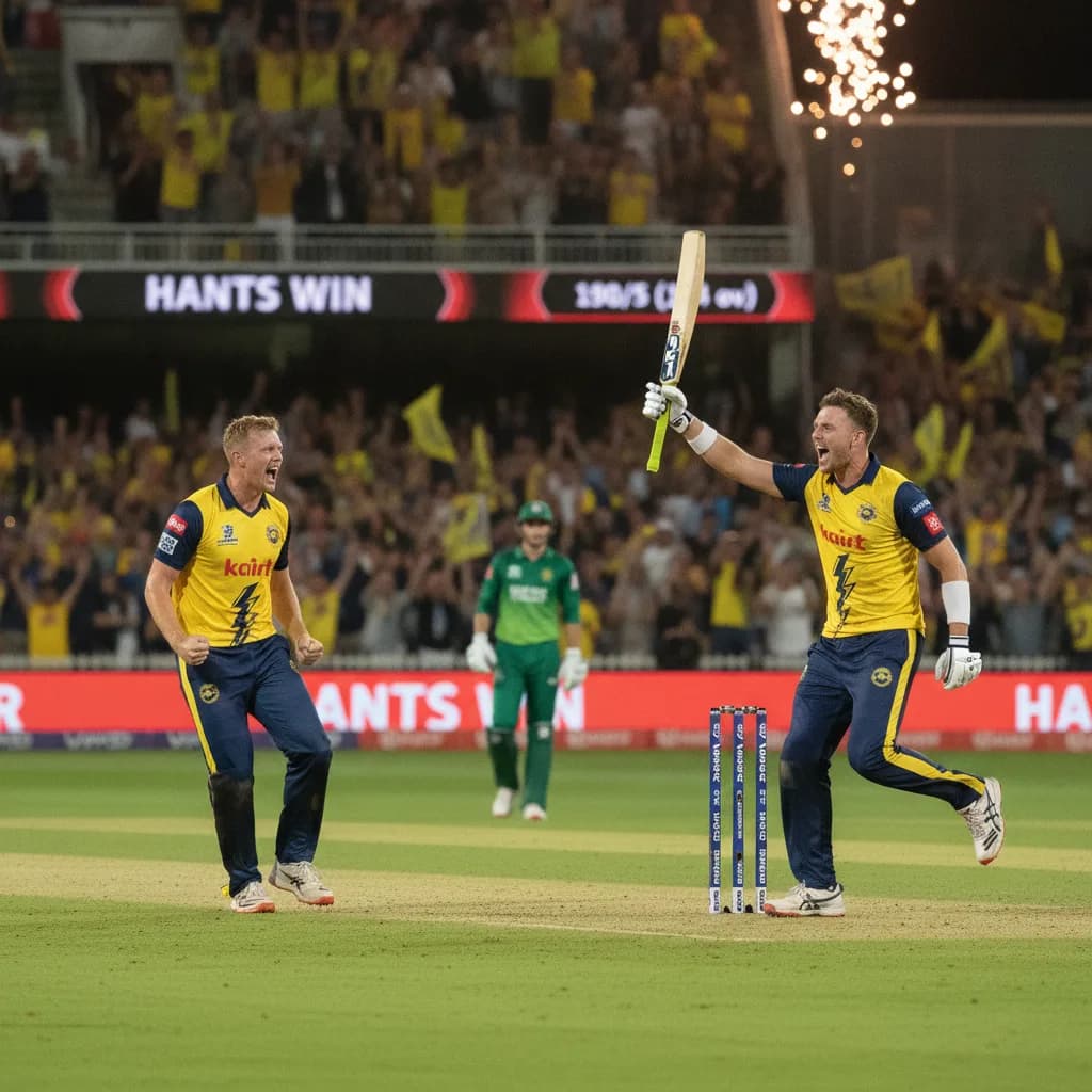 Weatherley & Fuller Fire Hampshire Into T20 Blast Final