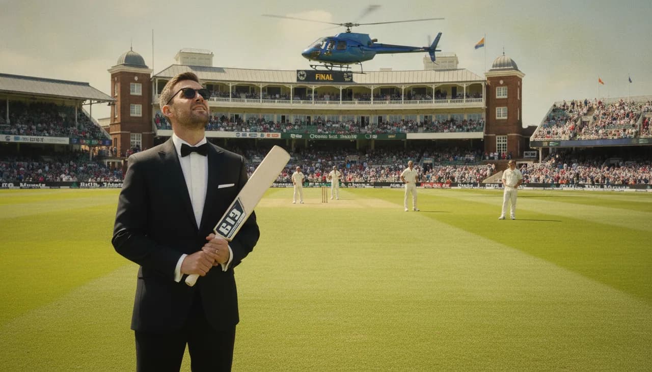 Wedding Day Dilemma: Groom Eyes Helicopter to Lord's Final