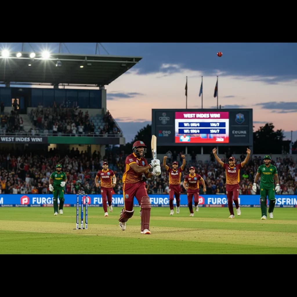 West Indies Dominate Pakistan in Dublin T20 Thriller