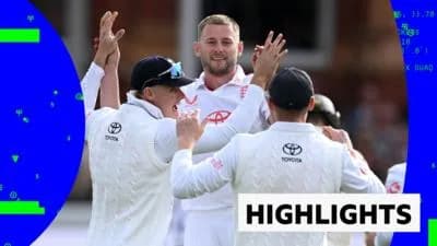 Wickets Tumble at Lord's as England Seize Initiative