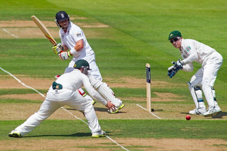 Cricket Match Close Up