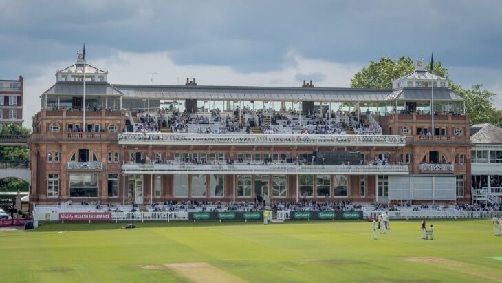 London UK  Victorian Era Pavilion Lords Cricket Ground